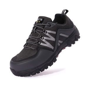 WHITIN Men's Black Hiking Boots